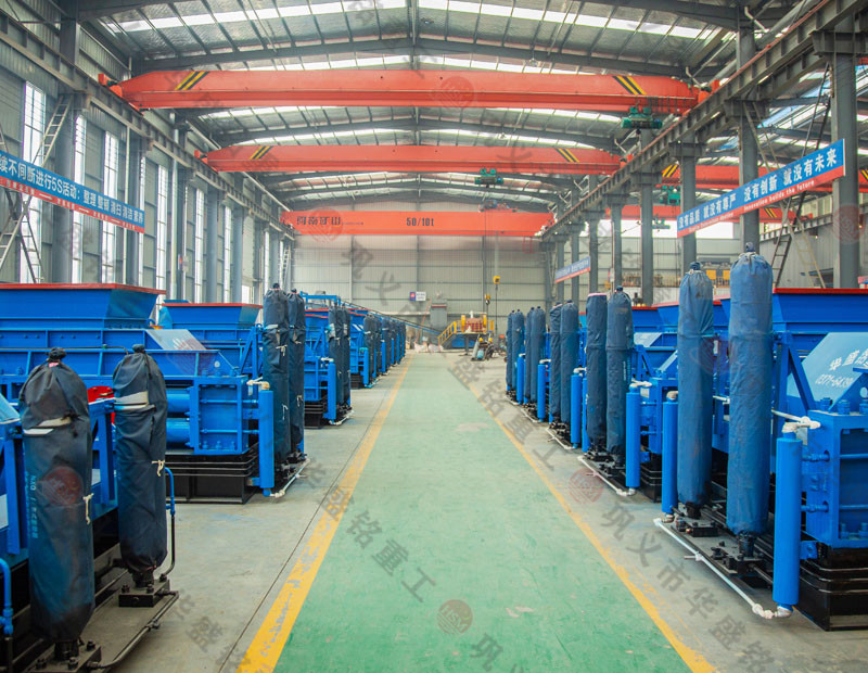 液壓對輥制砂機